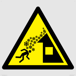 W040 Warning: Roof avalanche